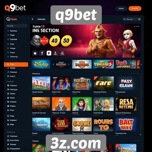 Interface amigável do q9bet melhora experiência do usuário